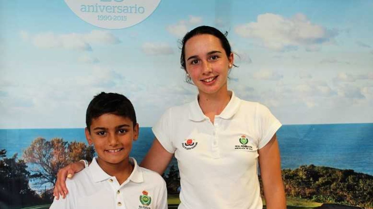 Los dos campeones roqueteros.