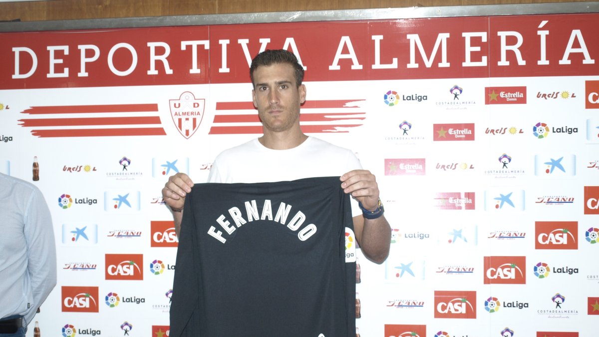 Fernando Martínez en la presentación.
