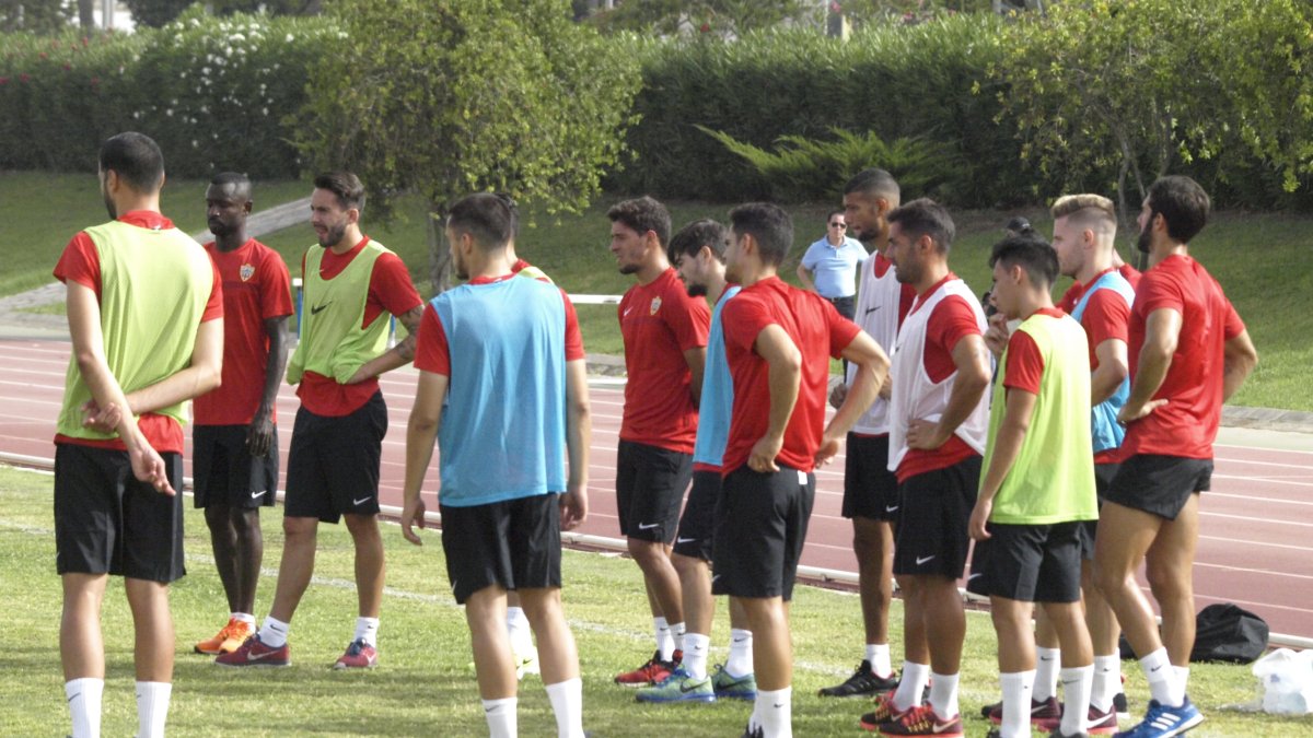 Los jugadores han empezado a trabajar: que no se despisten.