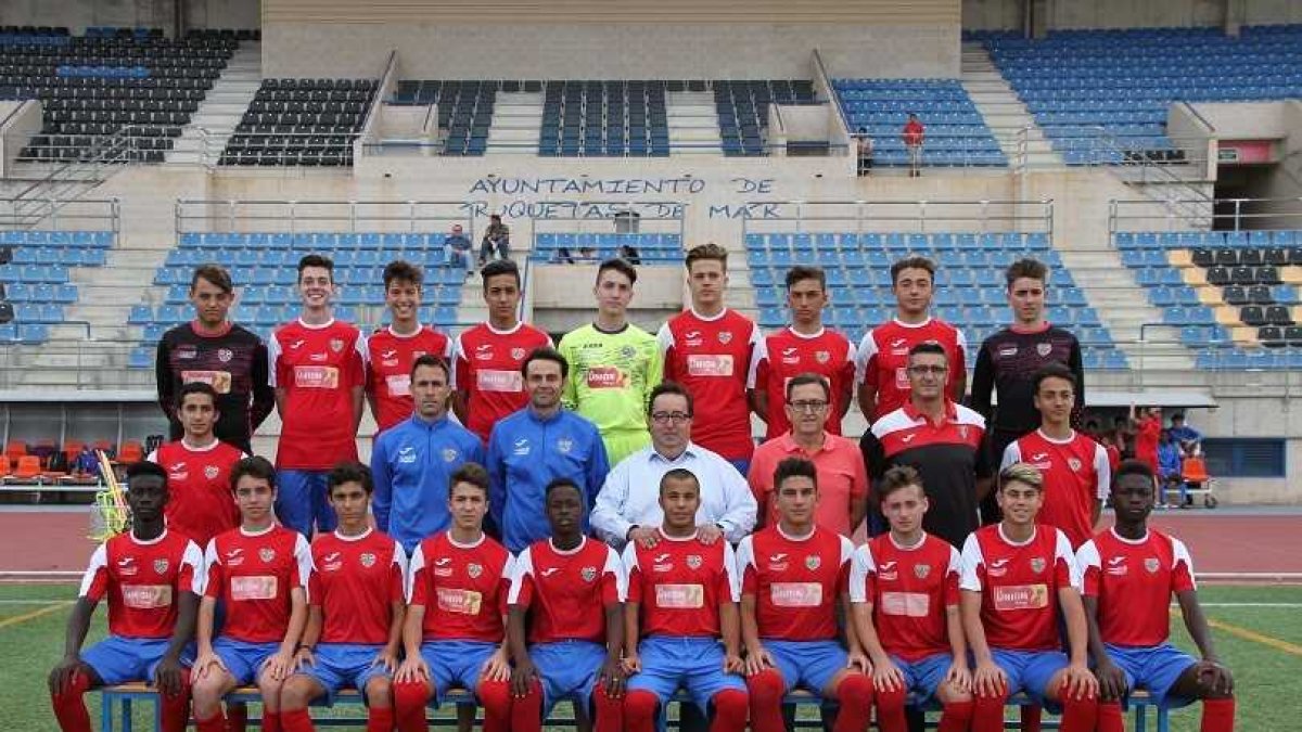 Plantilla del Roquetas.