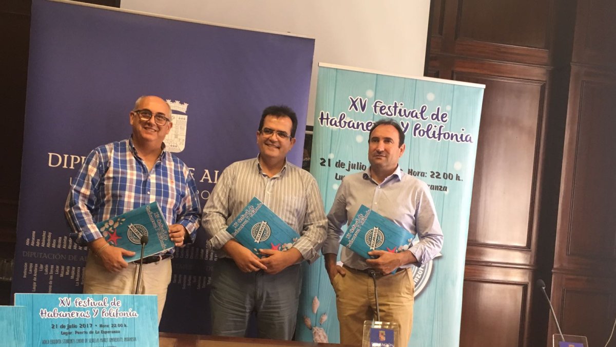 Presentación del XV Festival de Habaneras y Polifonía de Cuevas de Almanzora.