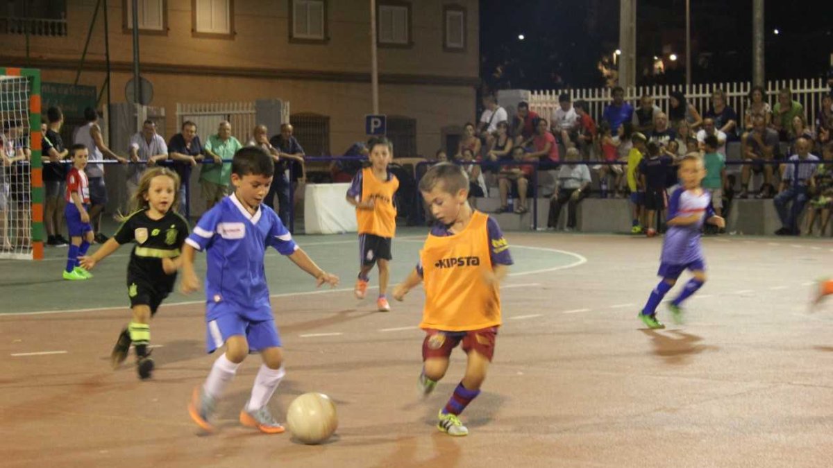 Partidos de los más pequeños.