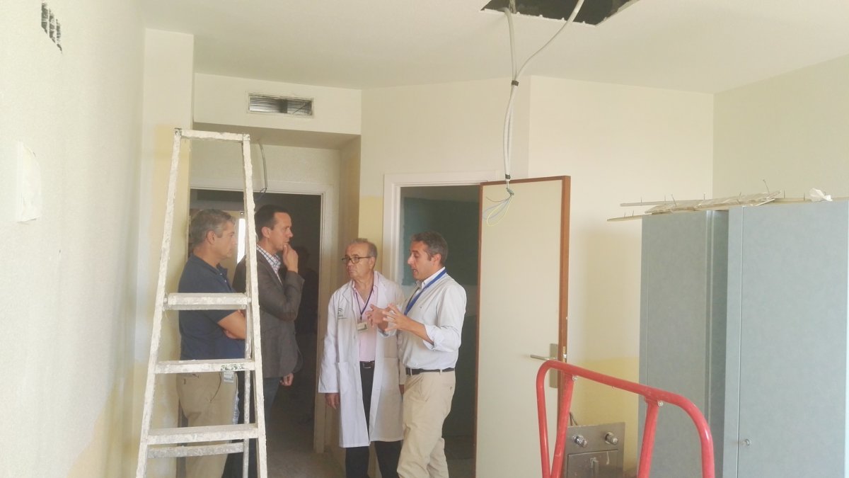 Visita a las obras en Torrecárdenas.