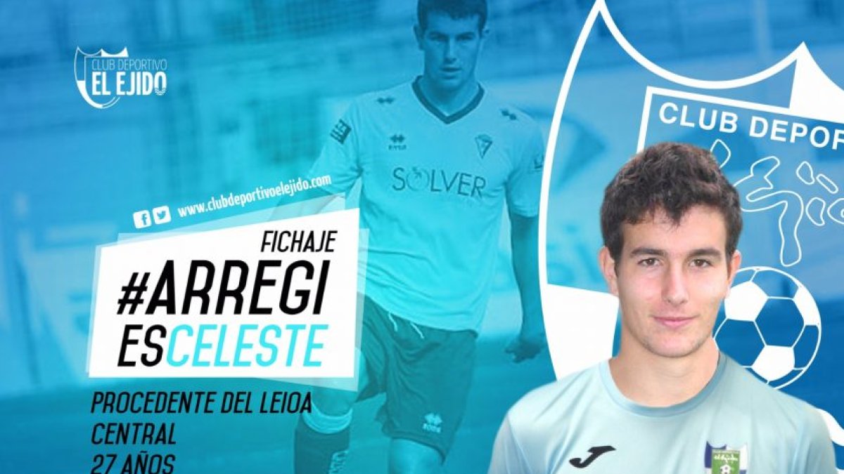 Arregi es nuevo jugador celeste.