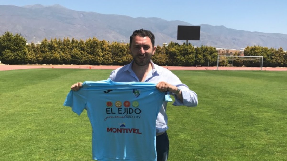 El presidente del CD El Ejido.