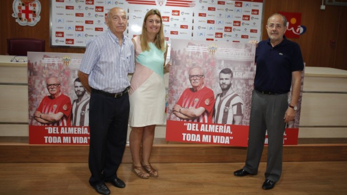 Luis Guillén, Lorena García y Mariano Blanco.