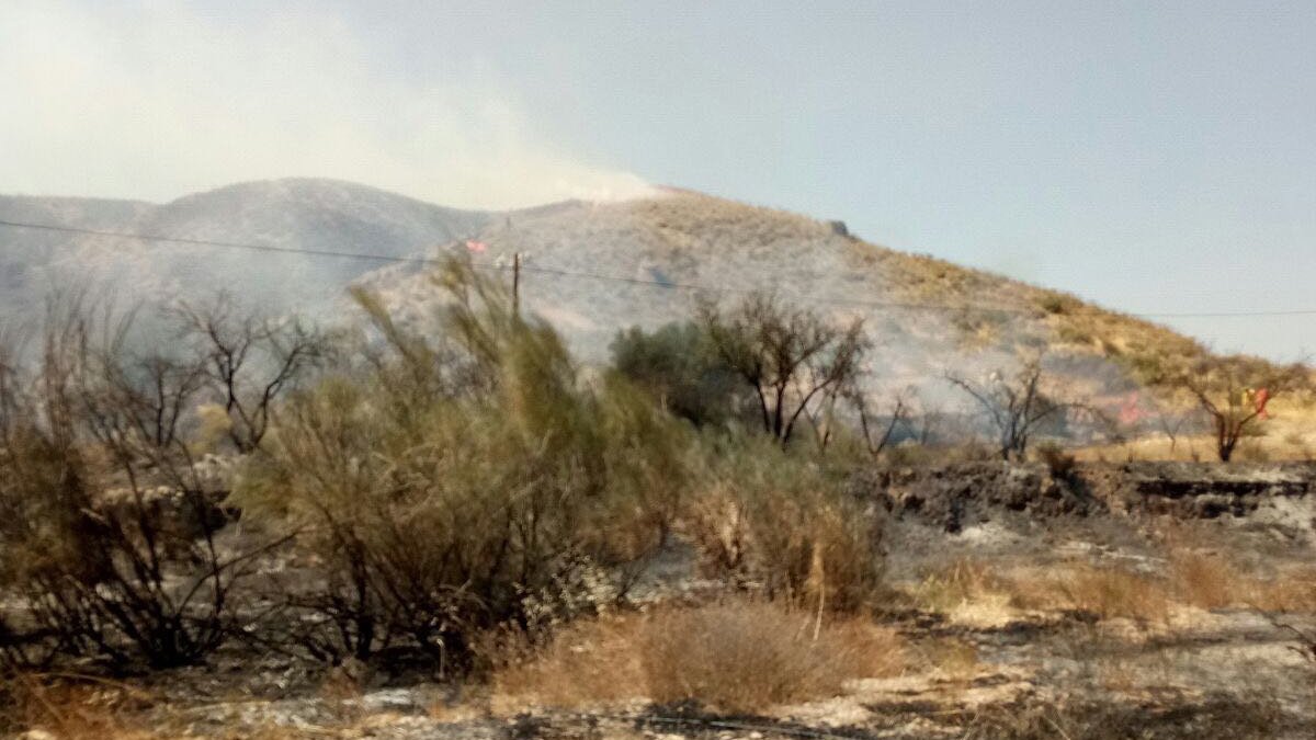 El incendio quedó extinguido ayer a las 12:00 horas.