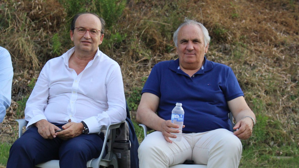 José Castro y Alfonso García en Mijas.