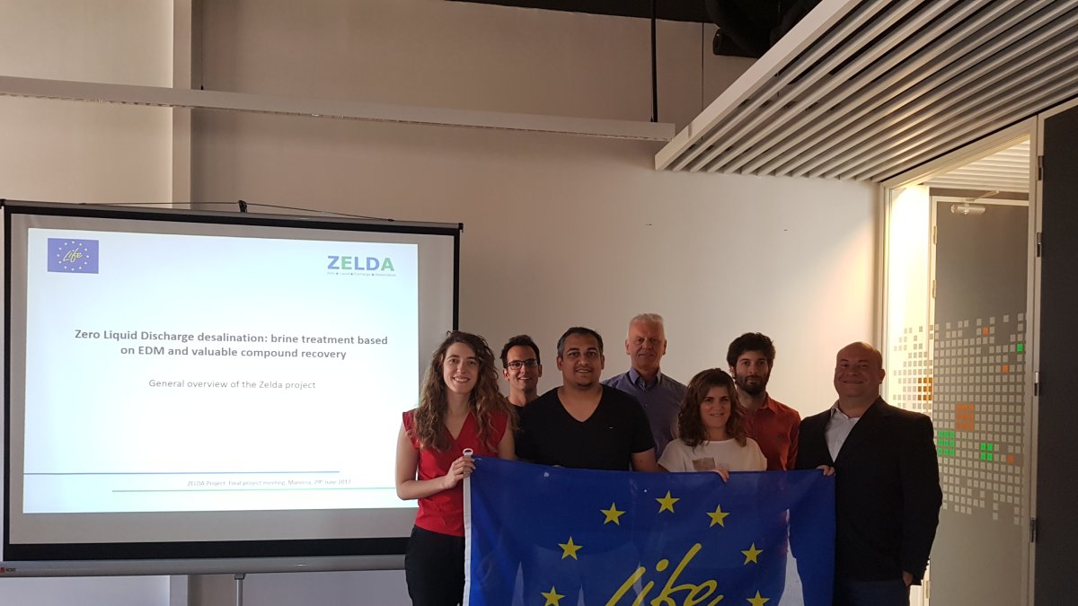 Equipo de investigadores del proyecto Eurotec