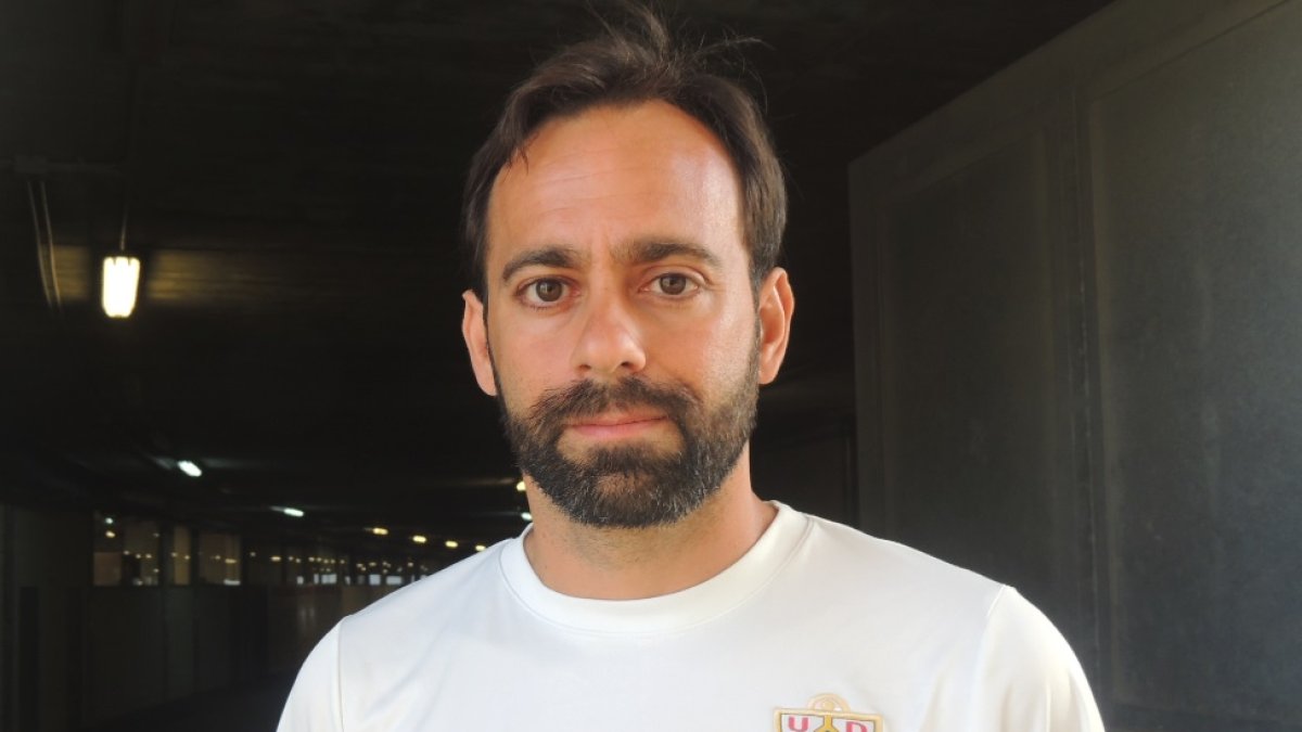 Fran Fernández, míster del Almería B.