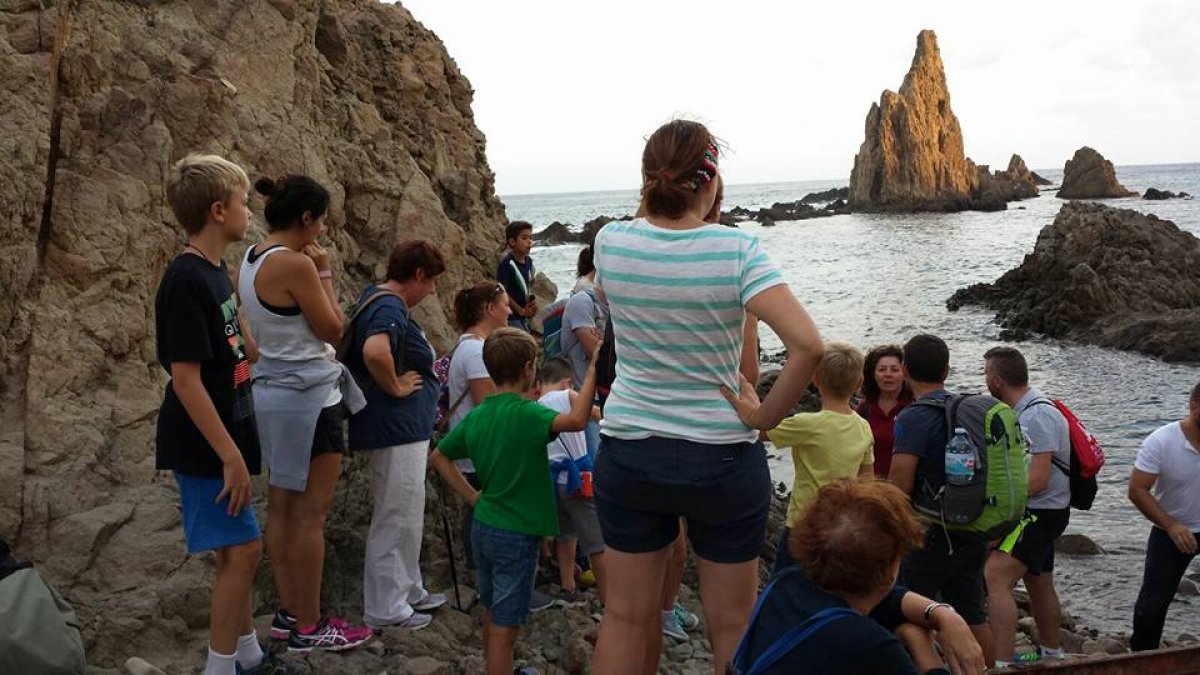Rutas Geoturísticas del Centro de Visitantes Las Amoladeras en Cabo de Gata Nijar