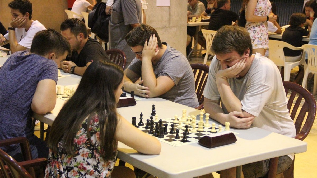 Partidas de ajedrez.