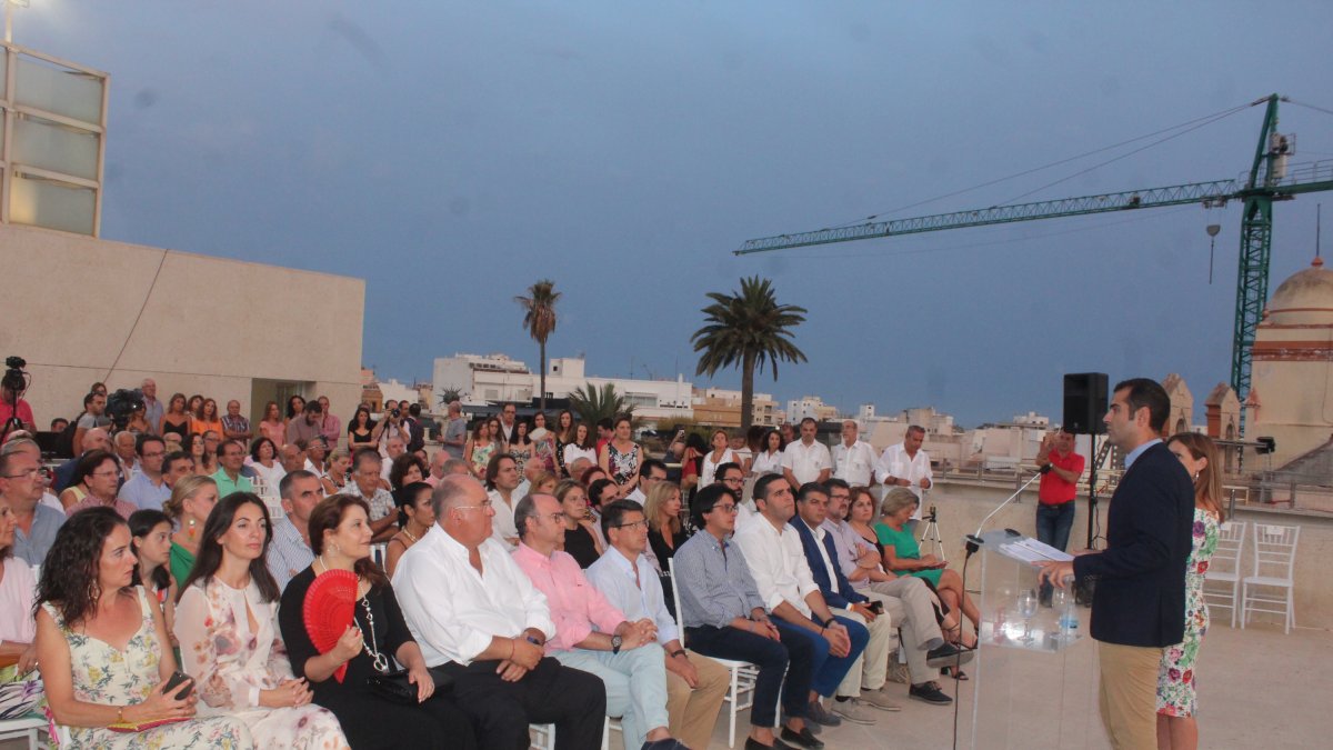 Presentación de la Feria, anoche.