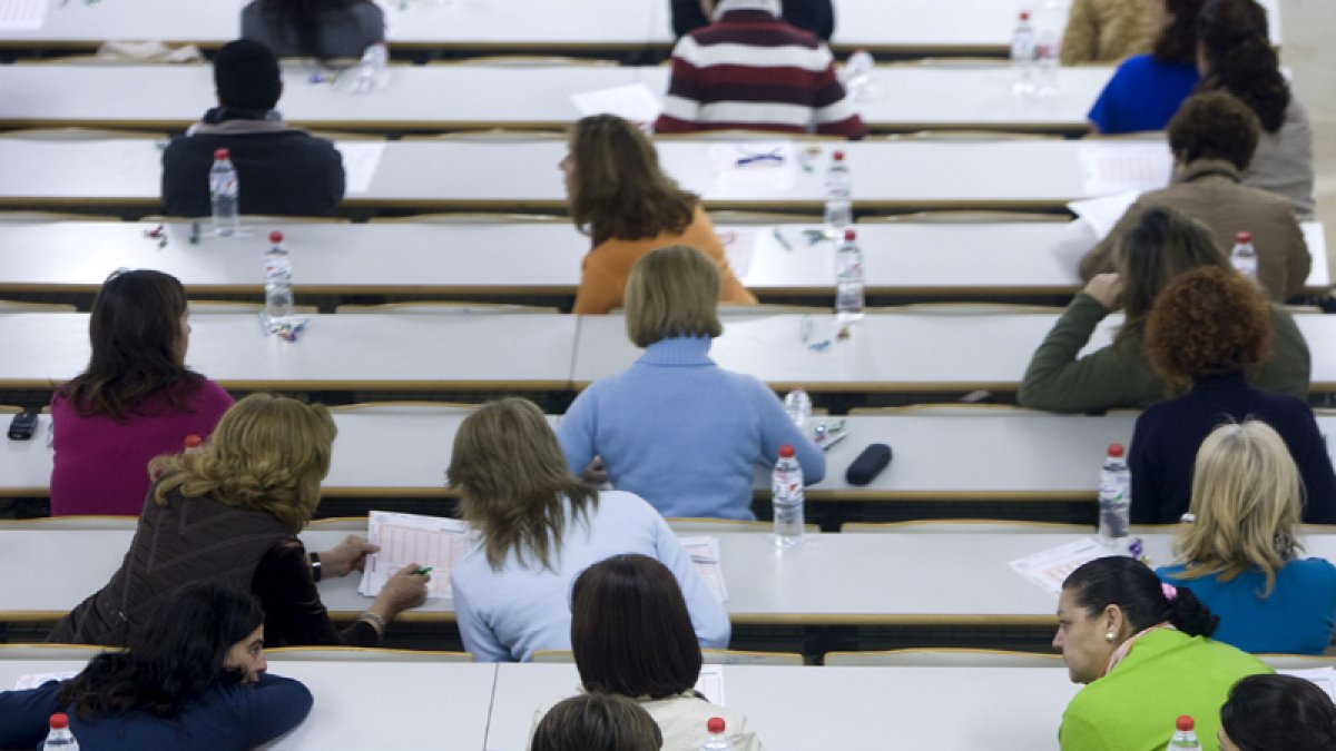 Imagen de archivo de unas oposiciones.