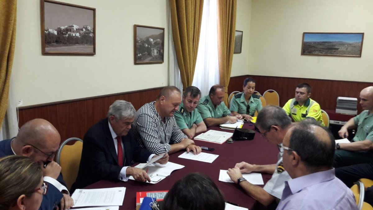 Reunión de la Junta Local de Seguridad de cara al Dreambeach.