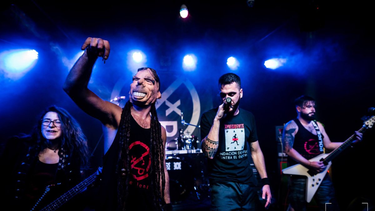 xpresidentx es uno de los grupos que actúan hoy (foto de WEBLOGY)..