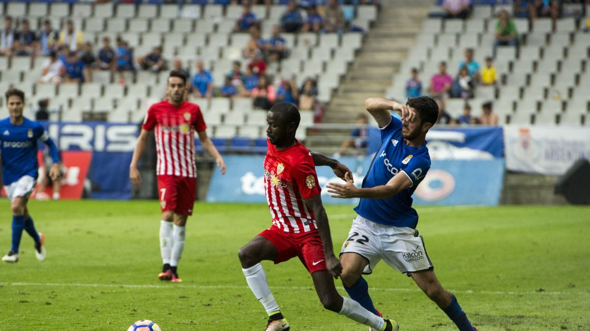 Diamanka, en el Oviedo-Almería.