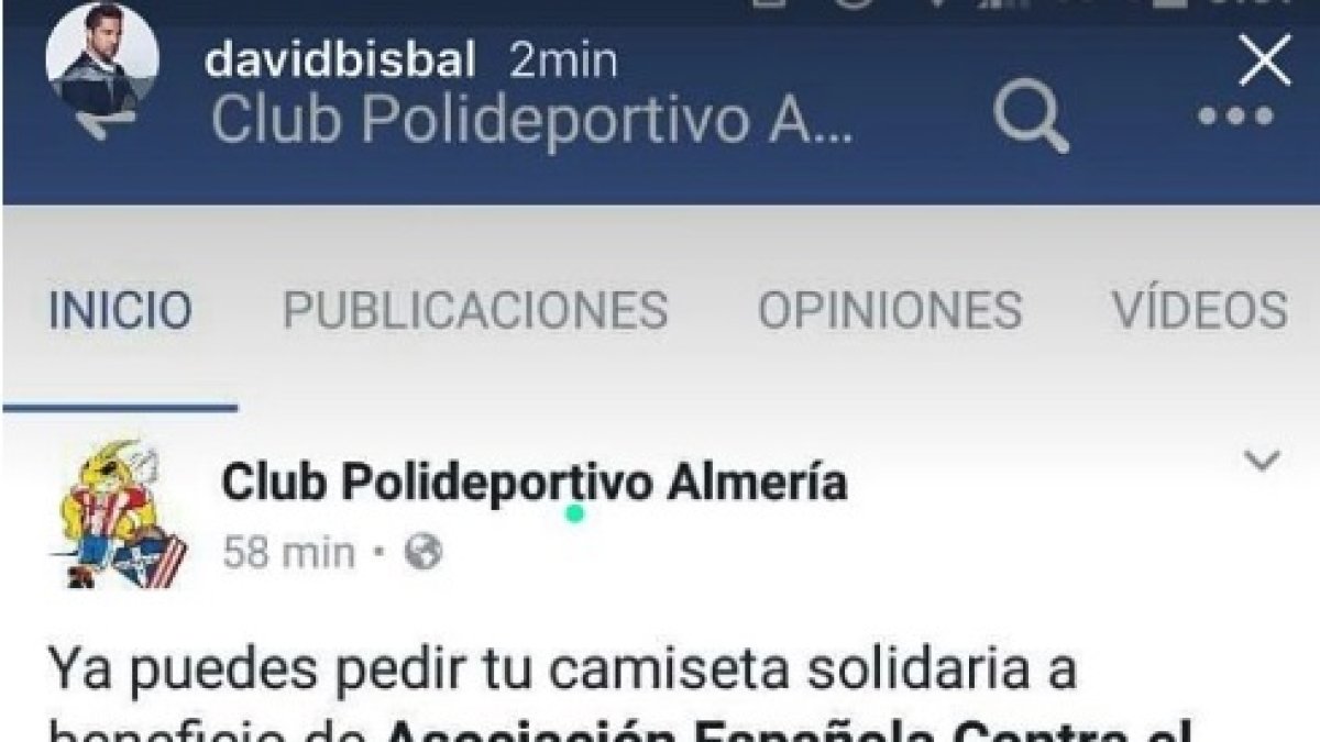 Instagram de David Bisbal.