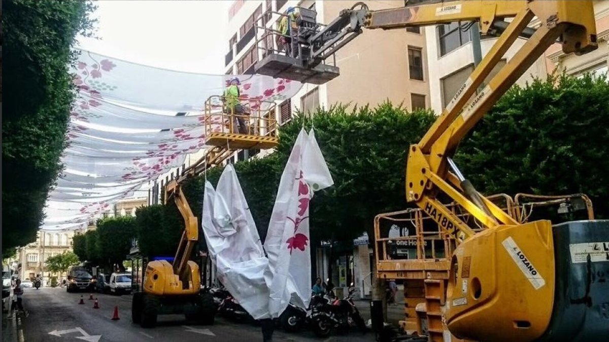 El Paseo se prepara para ser peatonal en Feria