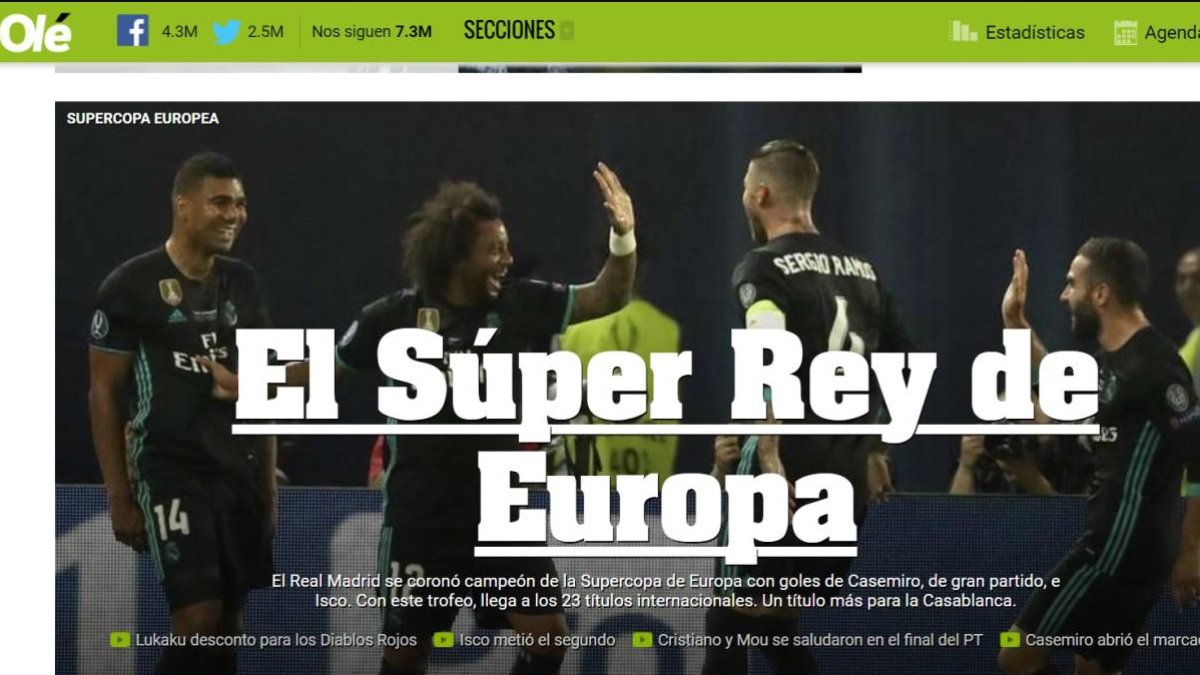 Los reyes de Europa enamoran.
