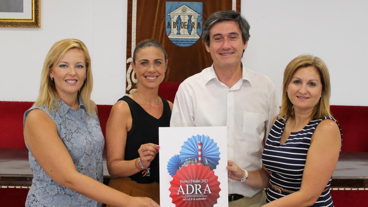 Presentación del cartel ganador de la Feria 2017.