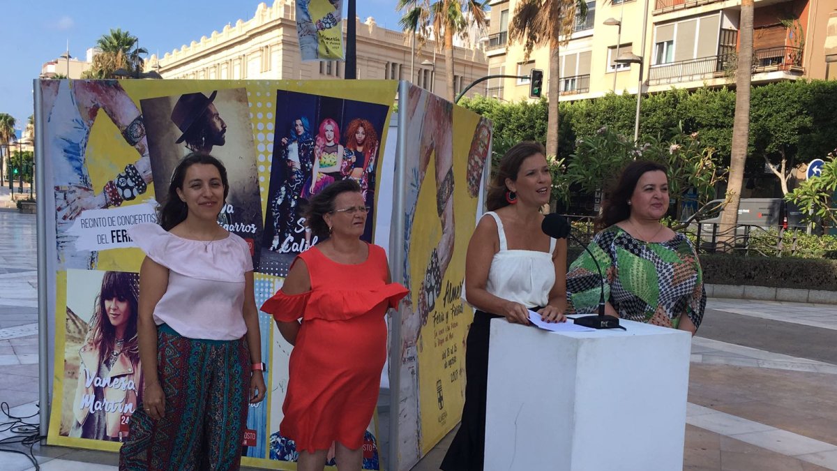 Ana Martínez Labella ha presentado los conciertos esta mañana en la Rambla.