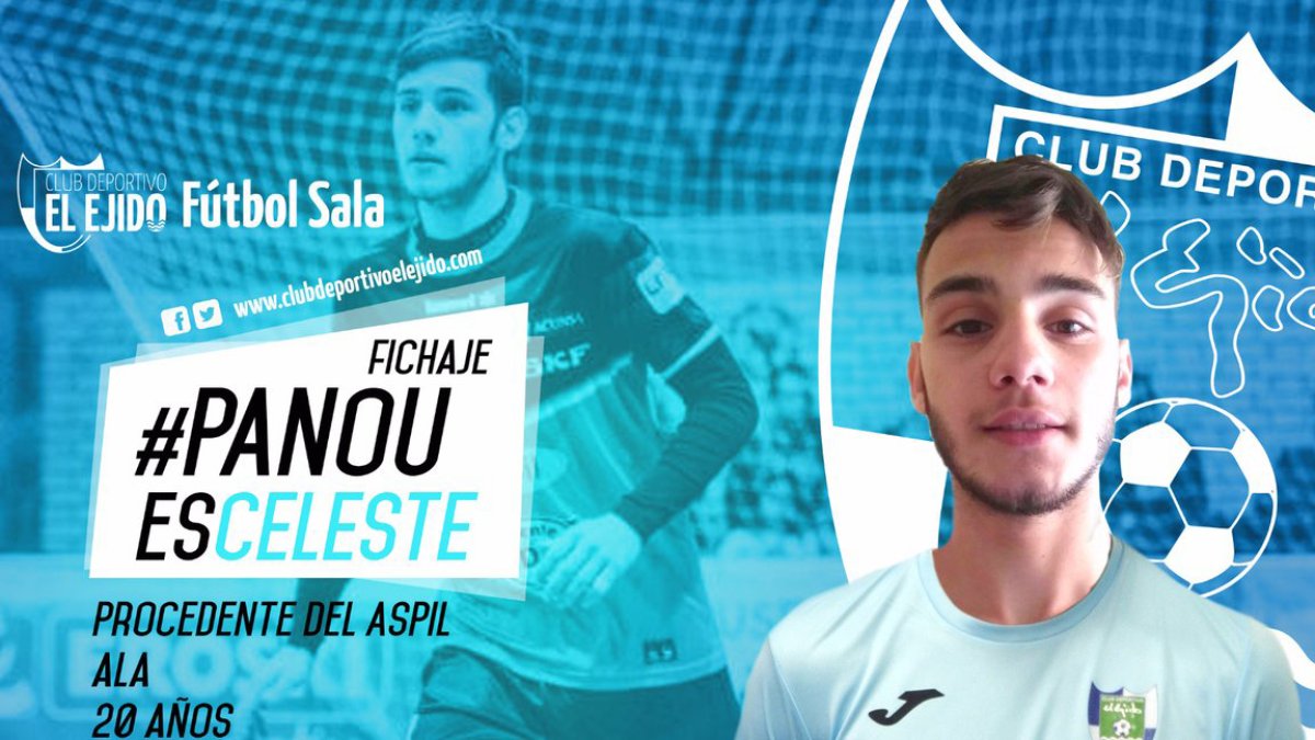 Fichaje de Panou por el CD El Ejido FS.