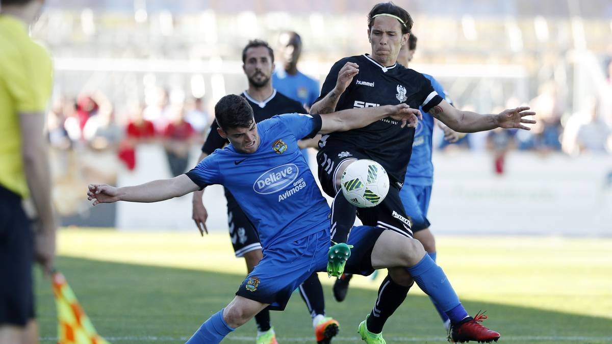 Imagen de un partido de 2ªB.