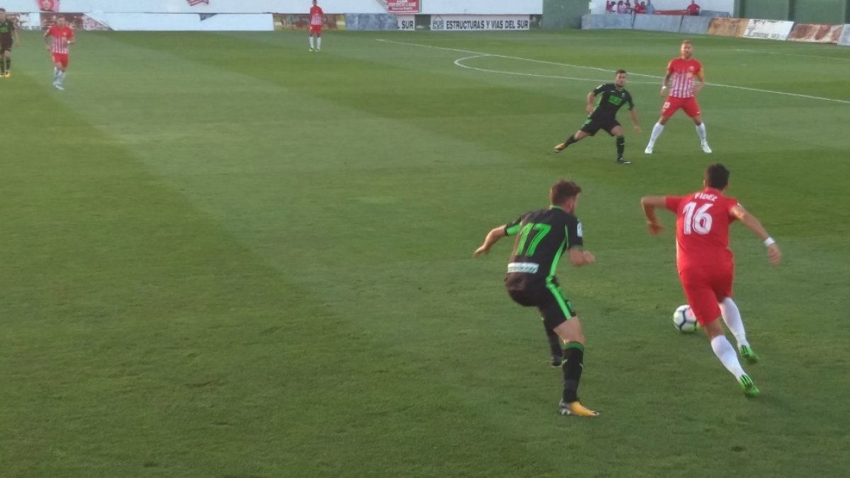 Hasta el martes no volverá a entrenar el Almería.