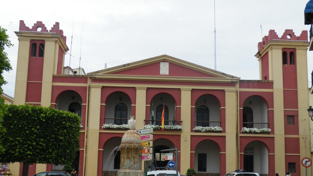 Fachada del Ayuntamiento de Berja.