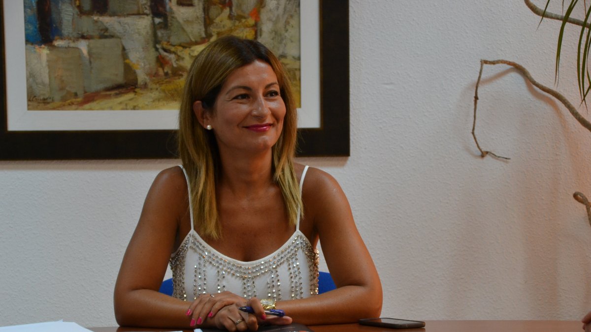 La concejal de Contratación, Mayte Fernández.