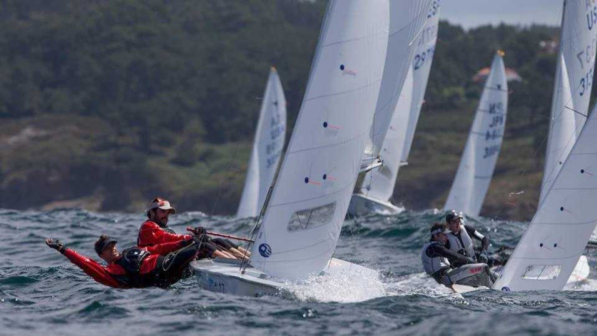 El regatista almeriense.