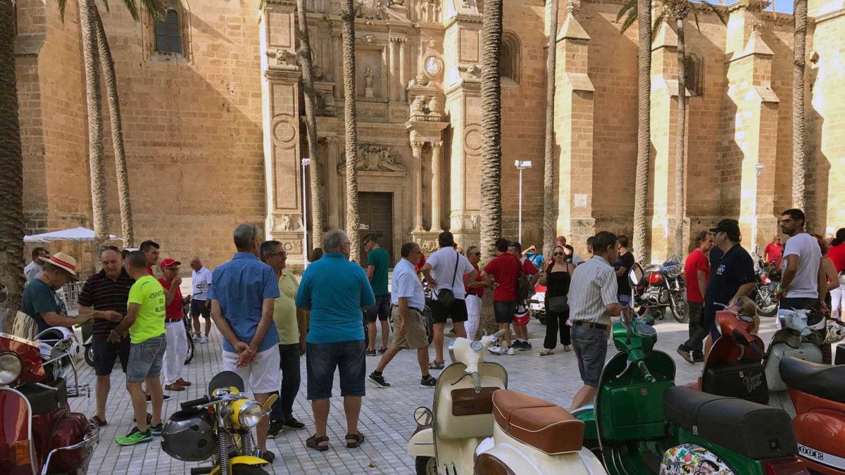 La muestra ha tenido lugar en la Plaza de la Catedral.
