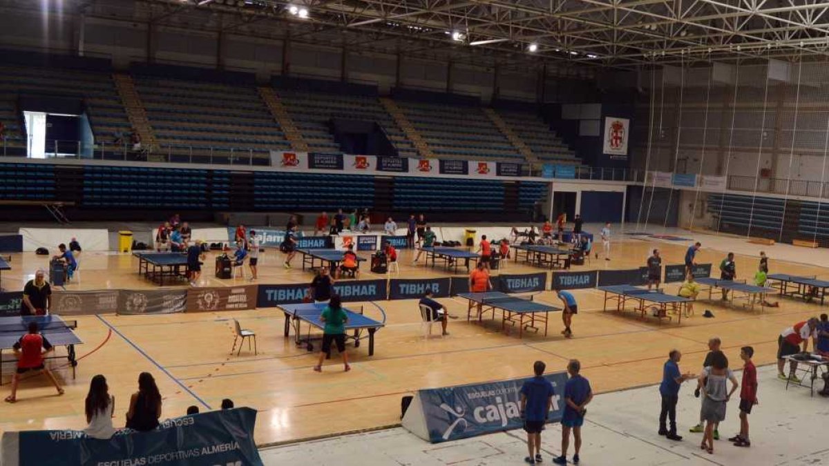 El mejor tenis de mesa se vivió en el Palacio.
