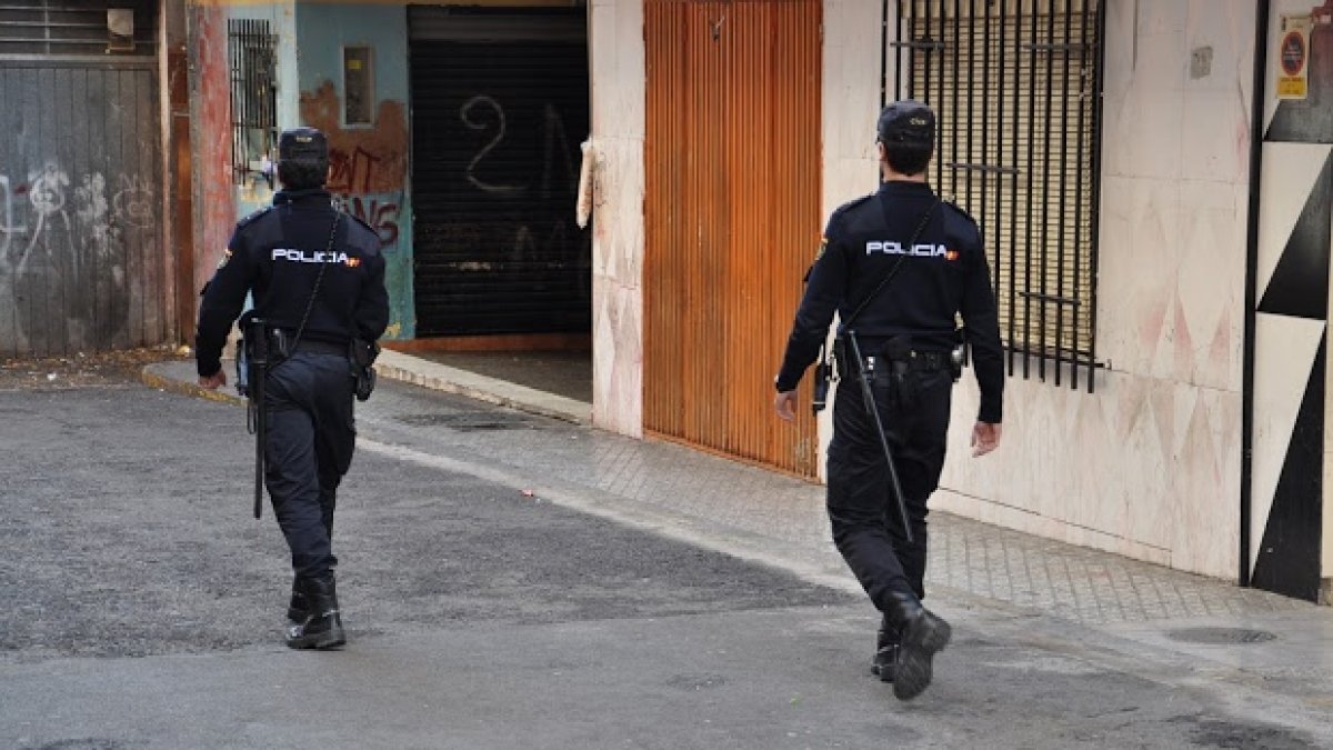 Agentes de la Policía en una imagen de archivo.