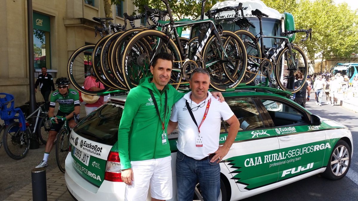 Fran García (izquierda).