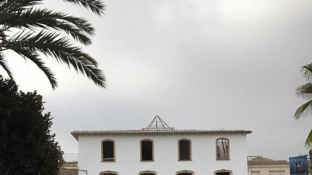 La nueva cúpula es una parte fundamental de la rehabilitación del edificio.