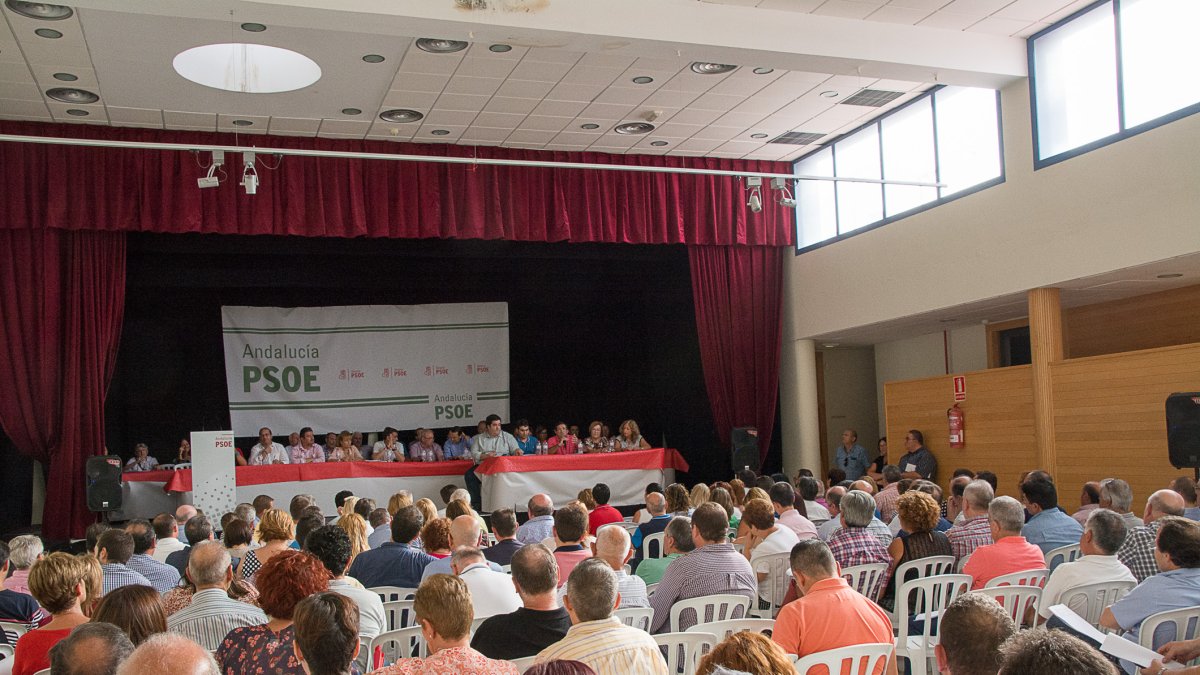 Comité Provincial del PSOE celebrado ayer en Turre.