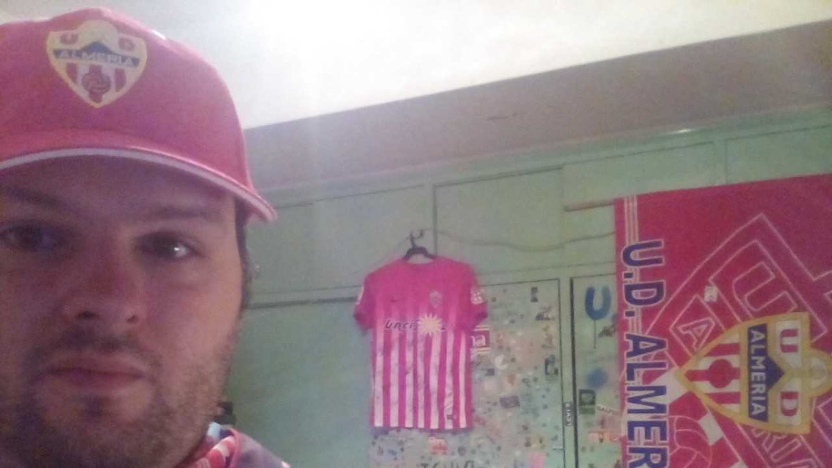 Nacho Correa preparado para un partido más