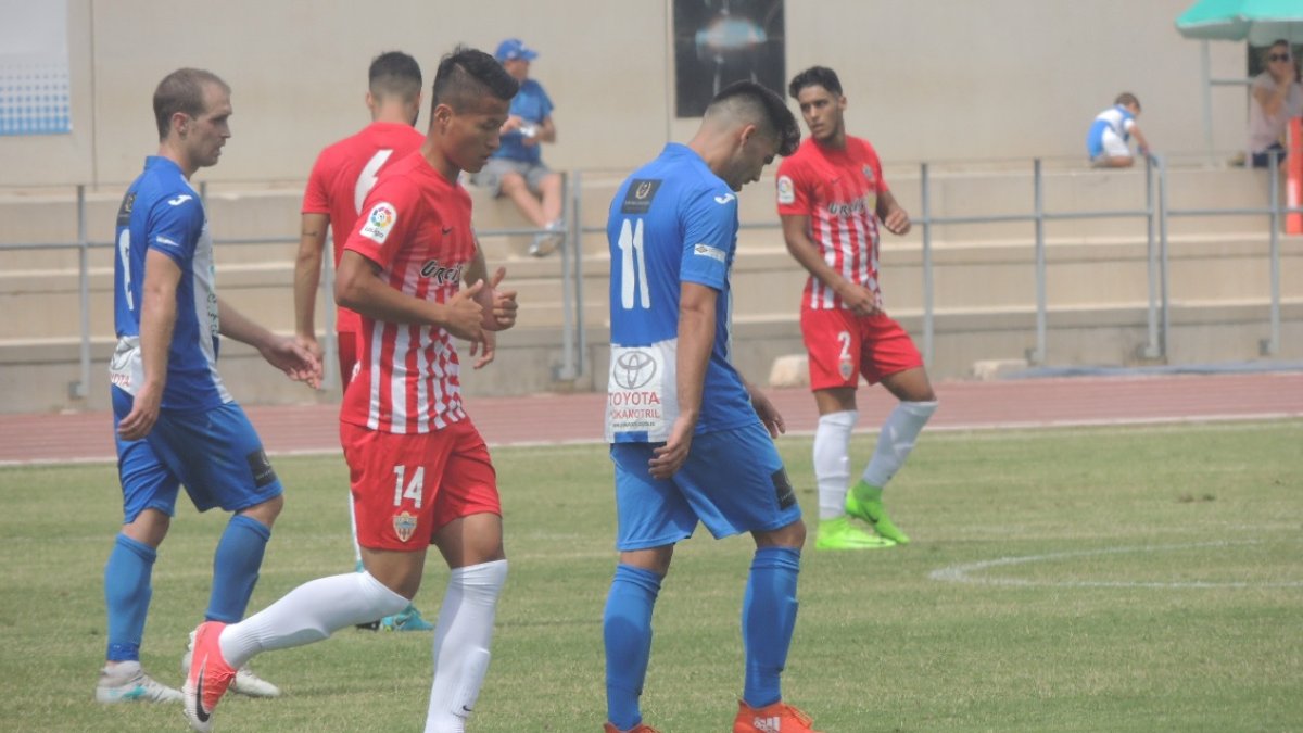 Lin en el Almería B-Motril.