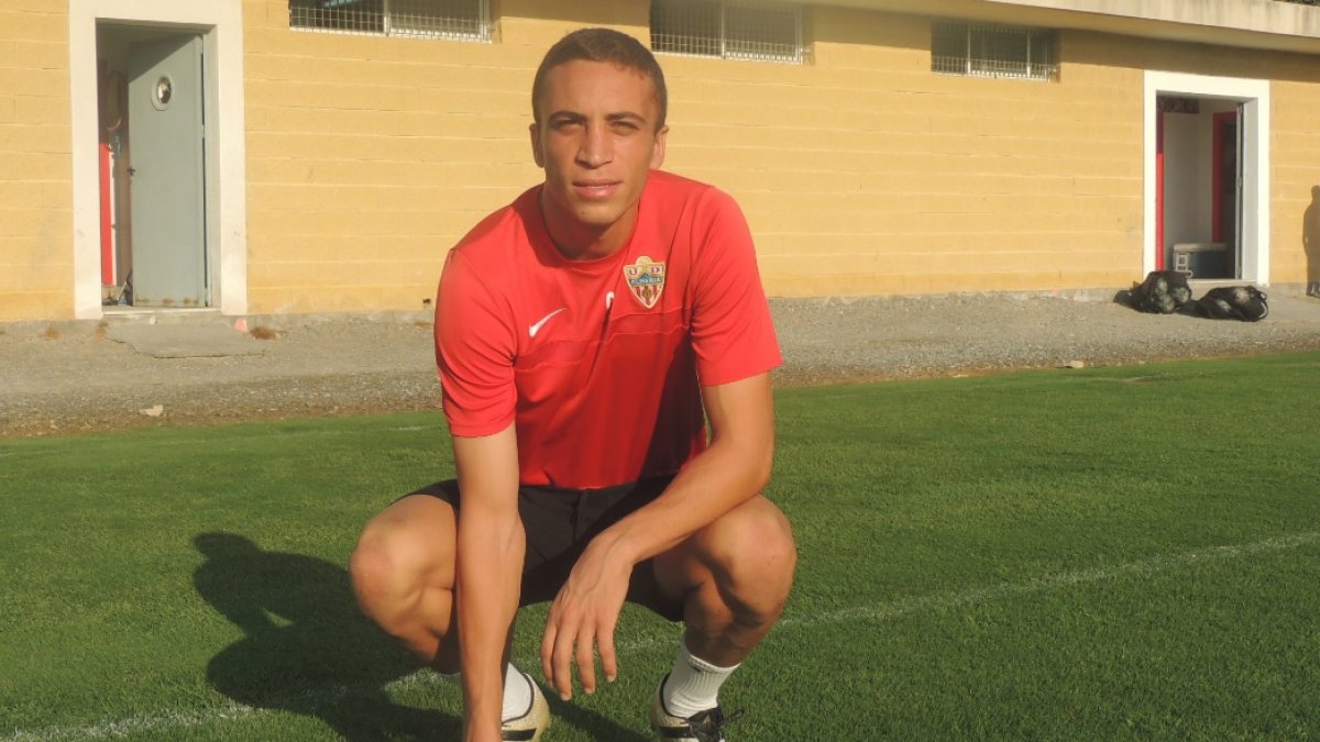 Sofián, en el campo de la Vega de Acá.