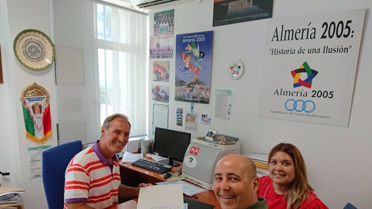 Reunión entre el alcalde y Antonio J. Casimiro.