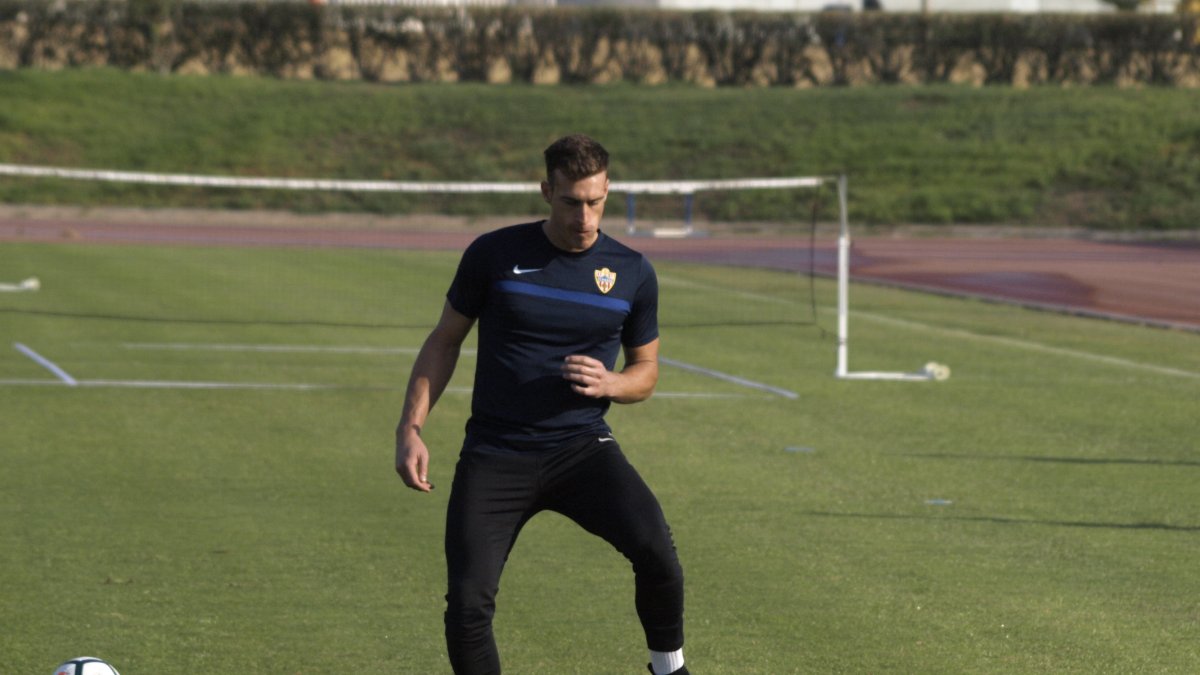 Fernando en la sesión de este jueves.