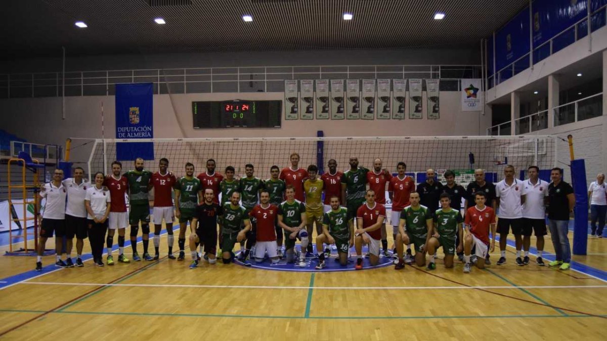 Los dos equipos la pasada temporada en el Moisés Ruiz.