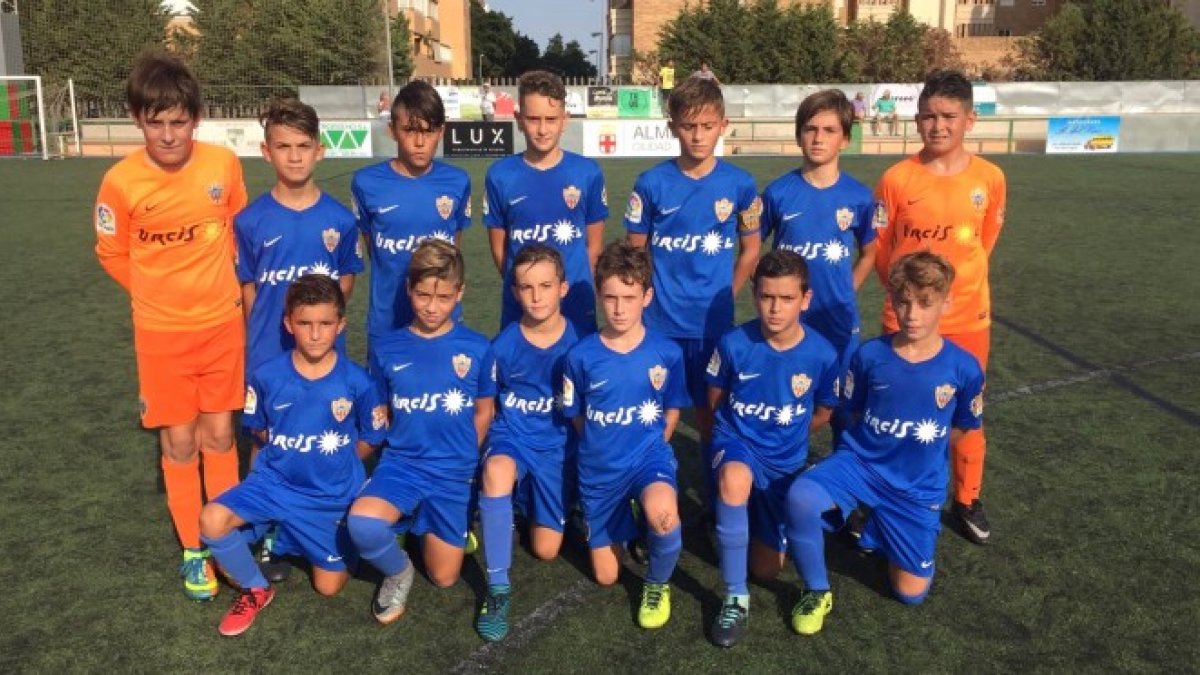 El cadete B del Almería.