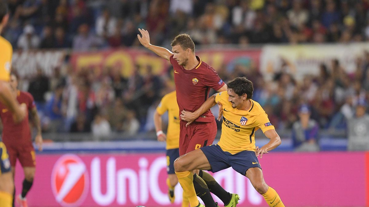 Una jugada del partido.