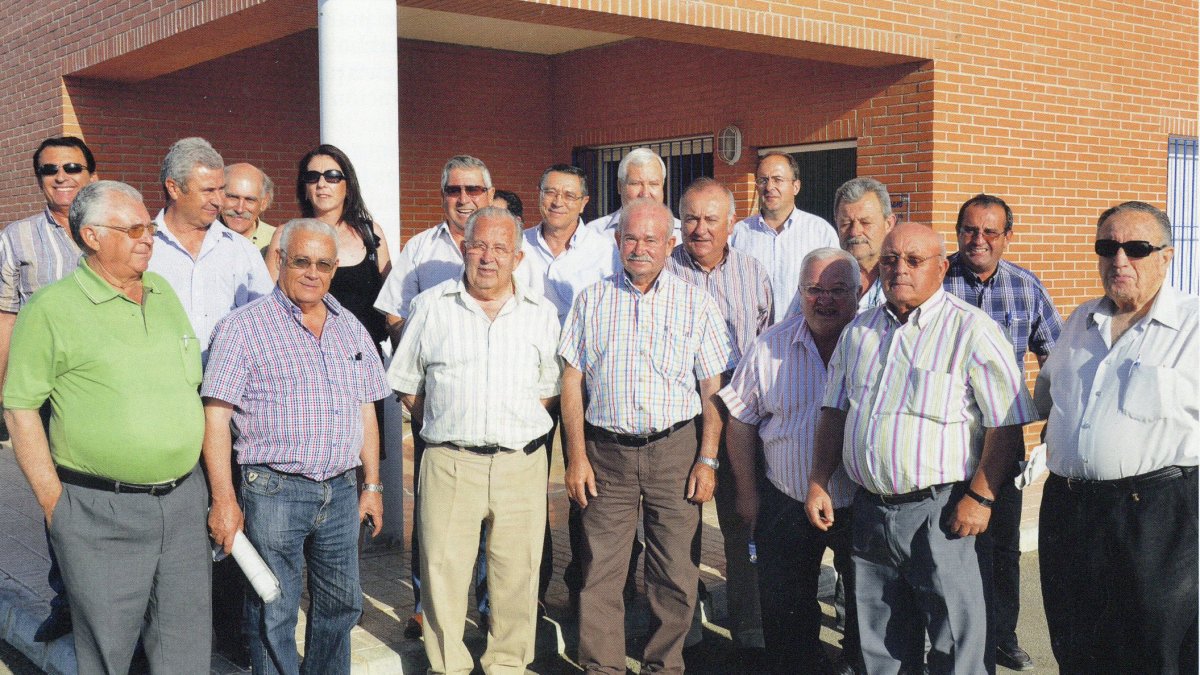 Representantes de los regantes de la sociedad Aguas del Almanzora.