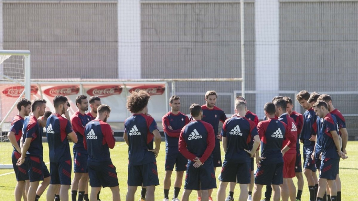 El equipo de Diego Martínez ha vuelto a trabajar.