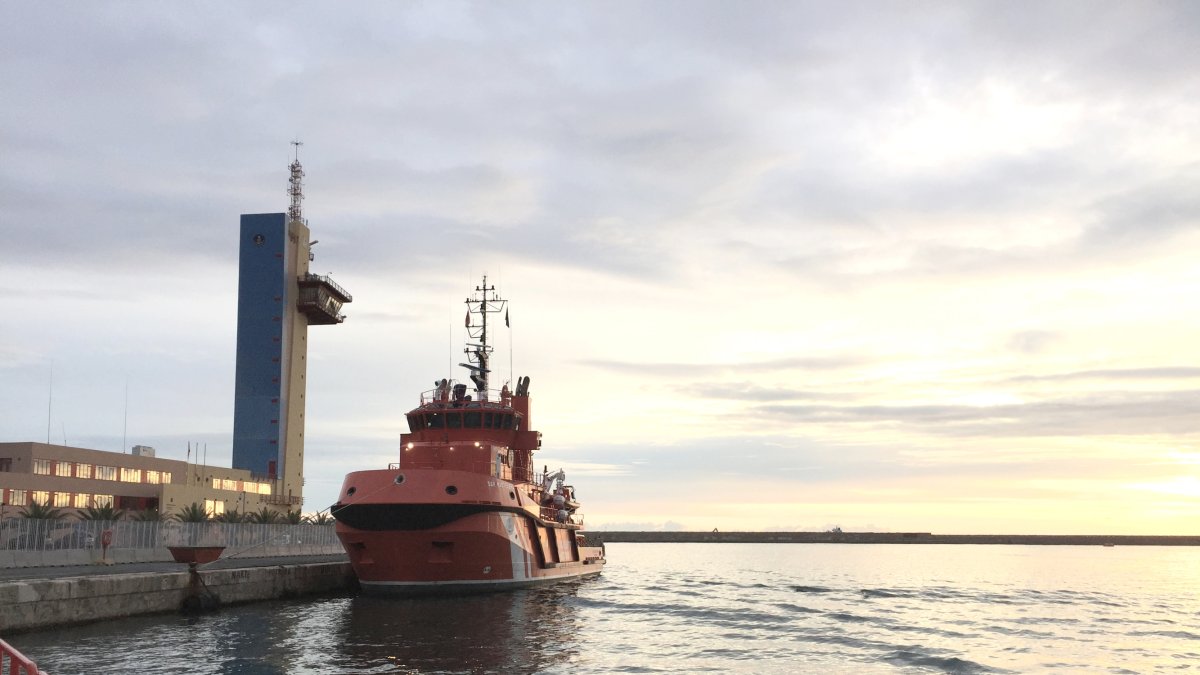 SAR Mastelero, embarcación que se ha sumado a las labores de búsqueda