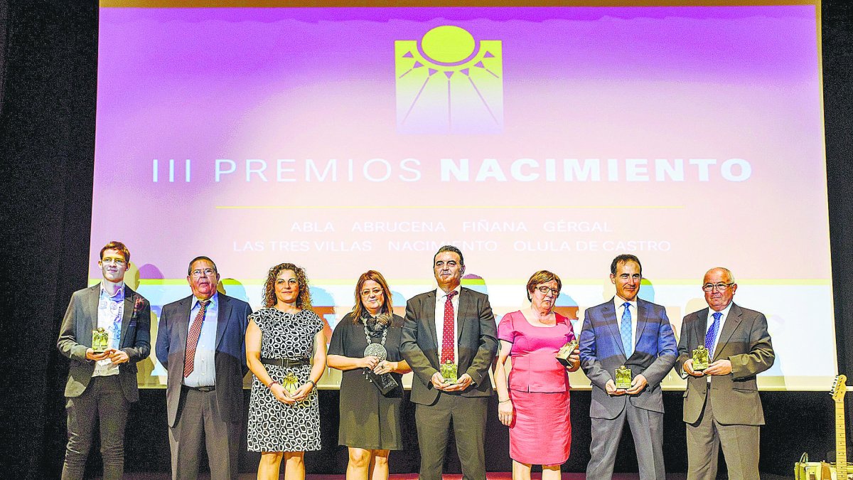 Premiados en la gala del año pasado.